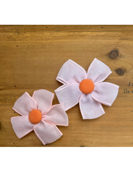 Spinki do włosów dla dziewczynki Kwiatki Wiatraczki 2 sztuki