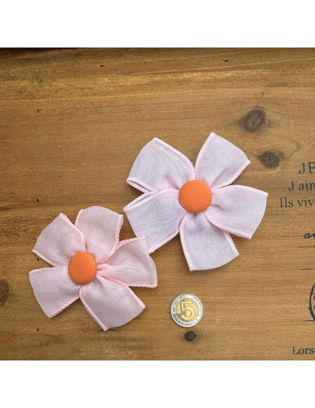 Spinki do włosów dla dziewczynki Kwiatki Wiatraczki 2 sztuki