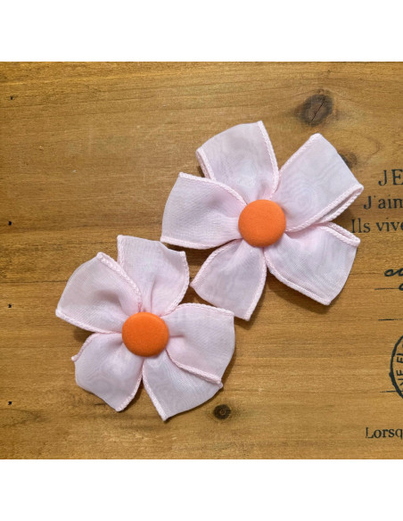 Spinki do włosów dla dziewczynki Kwiatki Wiatraczki 2 sztuki