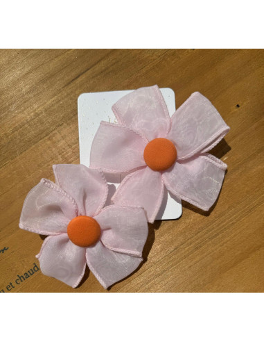 Spinki do włosów dla dziewczynki Kwiatki...