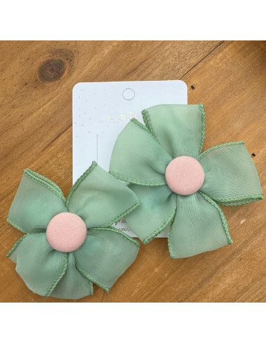 Spinki do włosów dla dziewczynki Kwiatki...