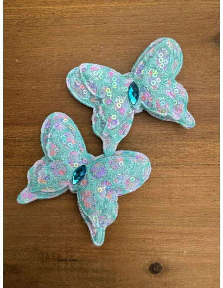 Spinki do włosów dla dziewczynki Motyle Lolita Acc. Zestaw 2 sztuki Motylki