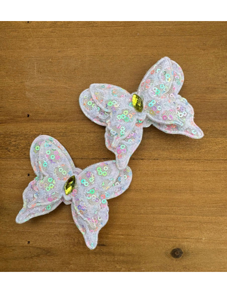 Spinki do włosów dla dziewczynki Motyle Lolita Acc. Zestaw 2 sztuki Motylki