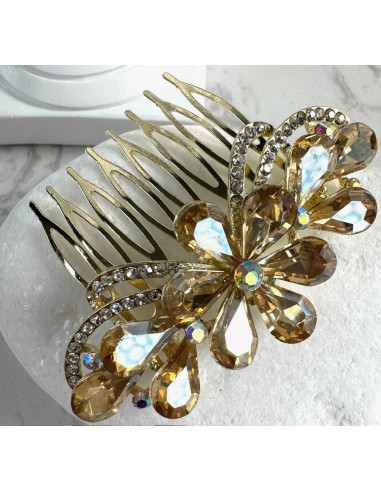 GRZEBIEŃ wsuwany do włosów wtykowy ozdobny...