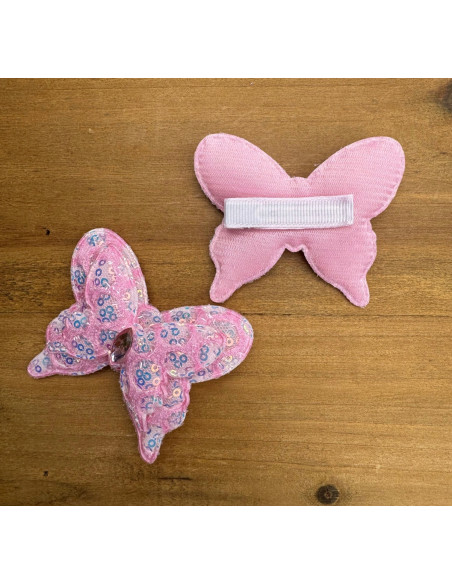 Spinki do włosów dla dziewczynki Motyle Lolita Acc. Zestaw 2 sztuki Motylki