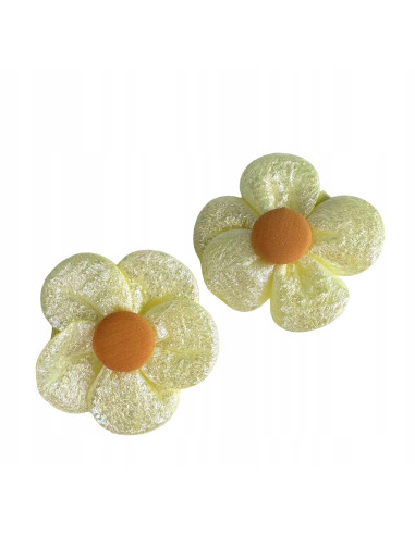 Spinki do włosów dla dziewczynki Kwiatki XXL...