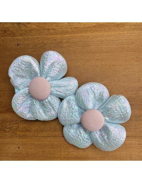 Spinki do włosów dla dziewczynki Kwiatki XXL Lolita Acc. Zestaw 2 sztuki