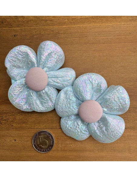 Spinki do włosów dla dziewczynki Kwiatki XXL Lolita Acc. Zestaw 2 sztuki