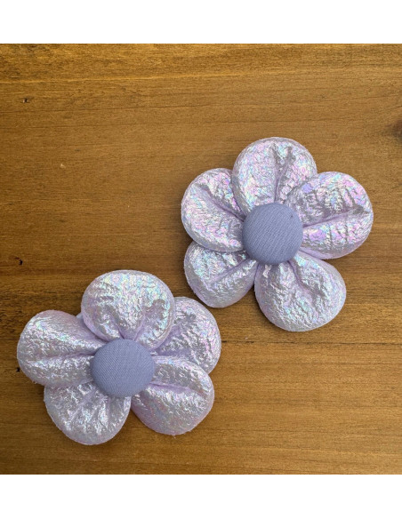 Spinki do włosów dla dziewczynki Kwiatki XXL Lolita Acc. Zestaw 2 sztuki