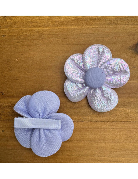 Spinki do włosów dla dziewczynki Kwiatki XXL Lolita Acc. Zestaw 2 sztuki