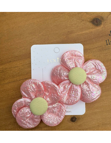 Spinki do włosów dla dziewczynki Kwiatki XXL...