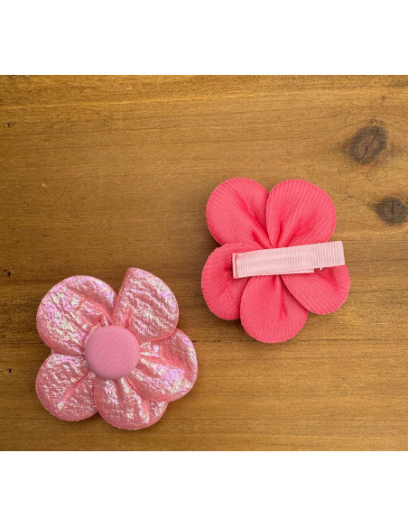Spinki do włosów dla dziewczynki Kwiatki XXL Lolita Acc. Zestaw 2 sztuki