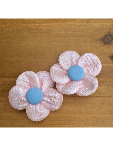 Spinki do włosów dla dziewczynki Kwiatki XXL Lolita Acc. Zestaw 2 sztuki