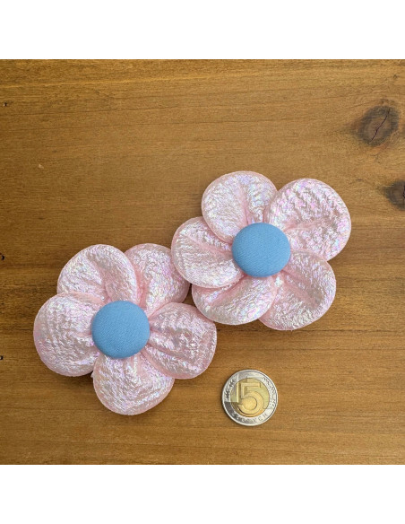 Spinki do włosów dla dziewczynki Kwiatki XXL Lolita Acc. Zestaw 2 sztuki