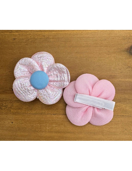 Spinki do włosów dla dziewczynki Kwiatki XXL Lolita Acc. Zestaw 2 sztuki