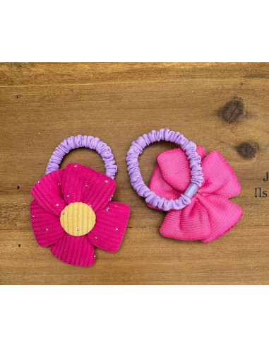 Zestaw 4 sztuki Gumki i spinki do włosów dla...