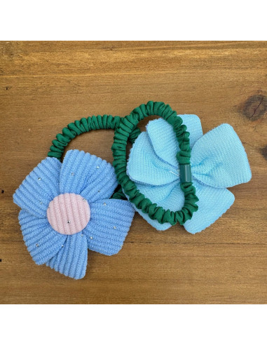 Zestaw 4 sztuki Gumki i spinki do włosów dla...