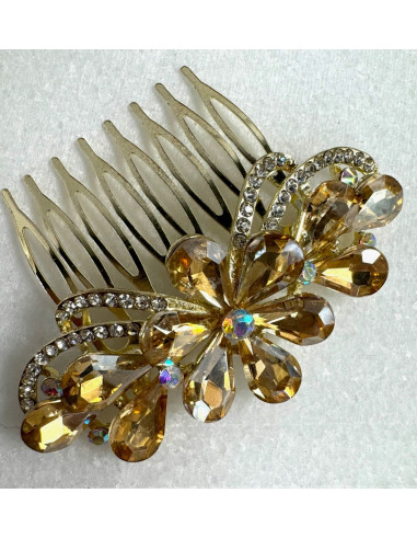 GRZEBIEŃ wsuwany do włosów wtykowy ozdobny...