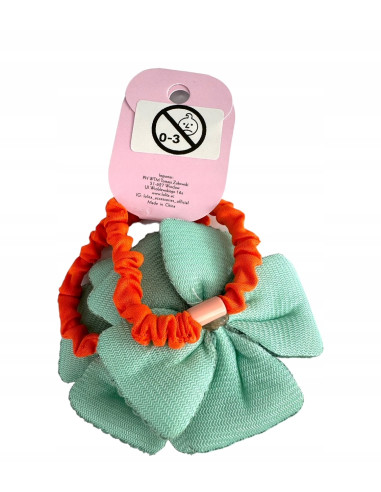 Gumki do włosów dla dziewczynki Kwiatki XXL...