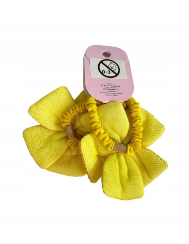 Gumki do włosów dla dziewczynki Kwiatki XXL...