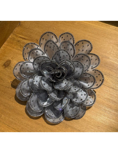 KWIAT Z MATERIAŁU BROSZKA PRZYPINKA LOLITA...