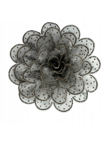KWIAT Z MATERIAŁU BROSZKA PRZYPINKA LOLITA...