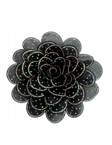 KWIAT Z MATERIAŁU BROSZKA PRZYPINKA LOLITA...