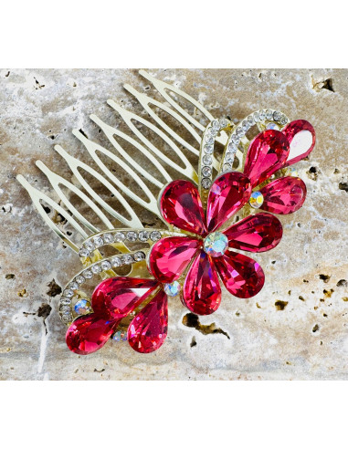 GRZEBIEŃ wsuwany do włosów wtykowy ozdobny...