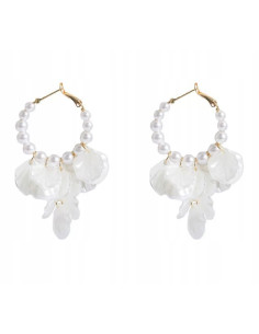 Kolczyki Kwiatek Koła Kwiatki Lolita Accessories srebrny...