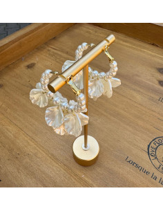 Kolczyki Kwiatek Koła Kwiatki Lolita Accessories srebrny... 2