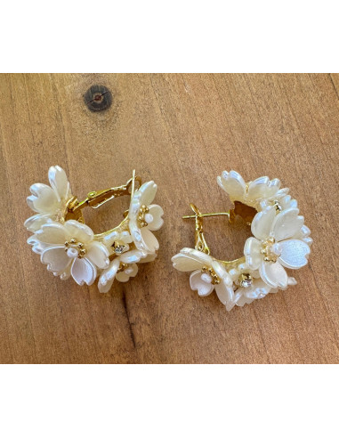 Kolczyki Kwiatek Koła Kwiatki Lolita...