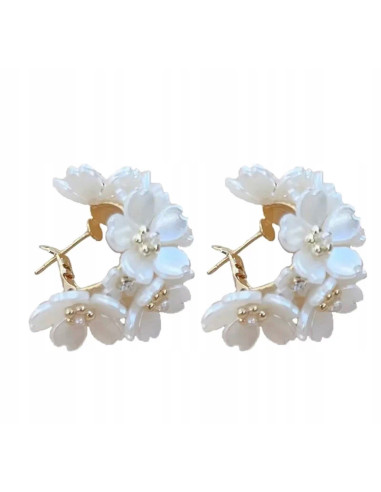 Kolczyki Kwiatek Koła Kwiatki Lolita...