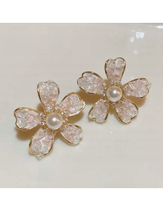 Kolczyki Kwiatek Połyskujące Kwiatki Lolita Accessories... 2