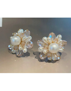 Kolczyki Kwiatek Plecione Kwiatki Lolita Accessories... 2