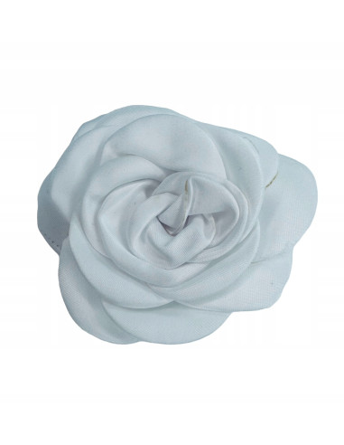 KWIAT Z MATERIAŁU BROSZKA RÓŻA PREZENT LOLITA...