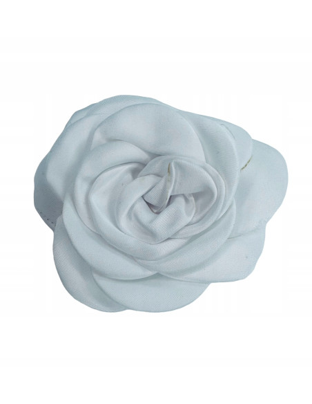 KWIAT Z MATERIAŁU BROSZKA RÓŻA PREZENT LOLITA ACCCESSORIES 8 CM