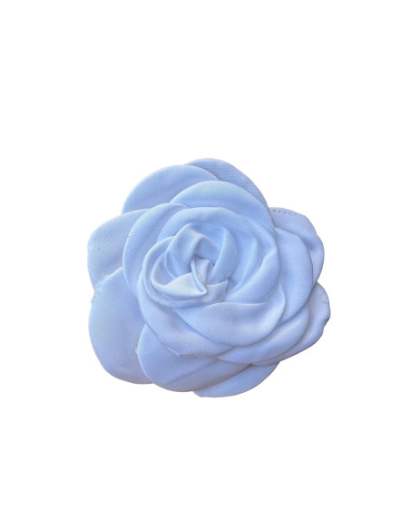 KWIAT Z MATERIAŁU BROSZKA RÓŻA PREZENT LOLITA ACCCESSORIES 8 CM