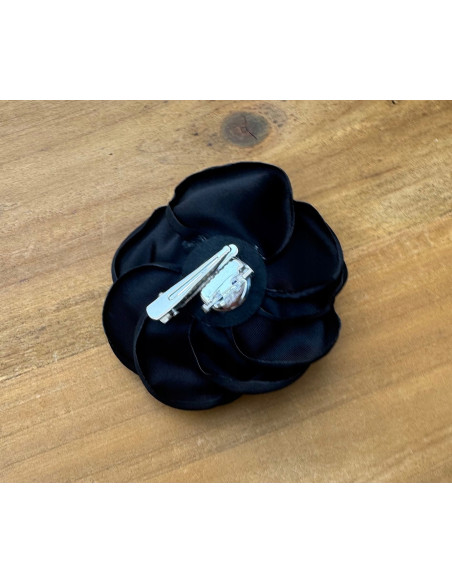 KWIAT Z MATERIAŁU BROSZKA RÓŻA PREZENT LOLITA ACCCESSORIES 8 CM