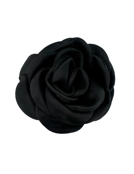 KWIAT Z MATERIAŁU BROSZKA RÓŻA PREZENT LOLITA ACCCESSORIES 8 CM