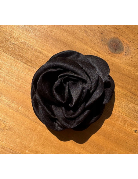 KWIAT Z MATERIAŁU BROSZKA RÓŻA PREZENT LOLITA ACCCESSORIES 8 CM