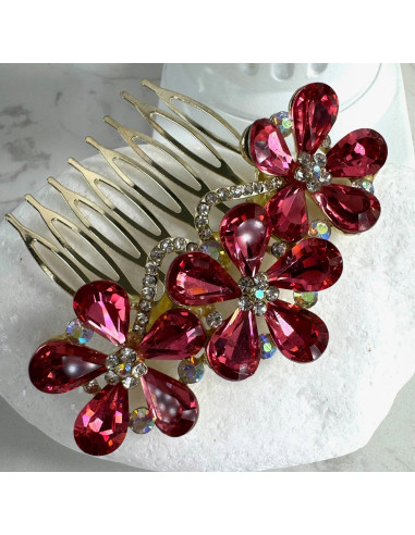 GRZEBIEŃ wsuwany do włosów wtykowy ozdobny...