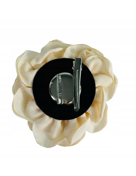 KWIAT Z MATERIAŁU BROSZKA PRZYPINKA PREZENT LOLITA ACCCESSORIES 9-10 CM