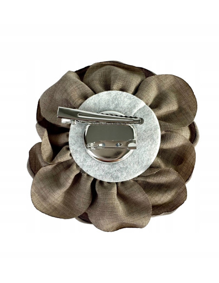 KWIAT Z MATERIAŁU BROSZKA PRZYPINKA PREZENT LOLITA ACCCESSORIES 9-10 CM