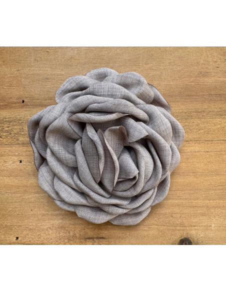 KWIAT Z MATERIAŁU BROSZKA PRZYPINKA PREZENT LOLITA ACCCESSORIES 9-10 CM