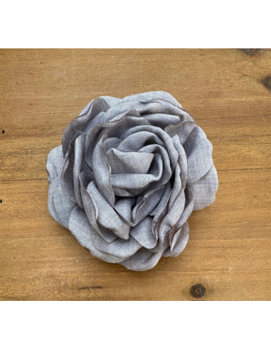 KWIAT Z MATERIAŁU BROSZKA PRZYPINKA PREZENT...