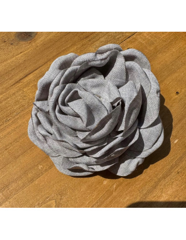 KWIAT Z MATERIAŁU BROSZKA PRZYPINKA PREZENT...