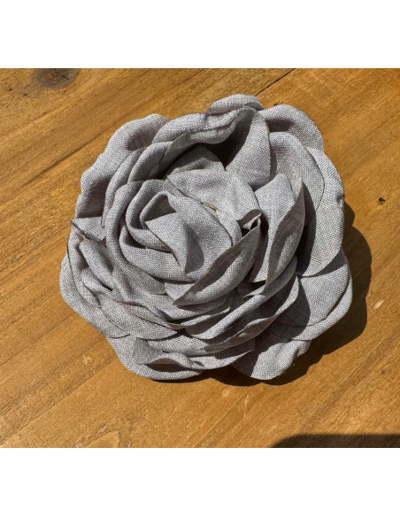 KWIAT Z MATERIAŁU BROSZKA PRZYPINKA PREZENT LOLITA ACCCESSORIES 9-10 CM