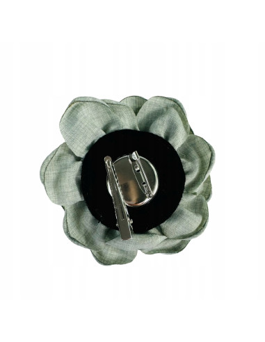 KWIAT Z MATERIAŁU BROSZKA PRZYPINKA PREZENT...