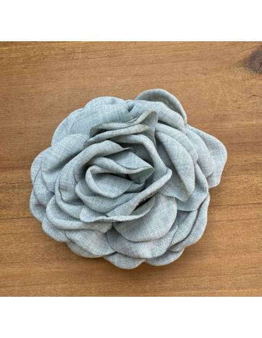 KWIAT Z MATERIAŁU BROSZKA PRZYPINKA PREZENT...