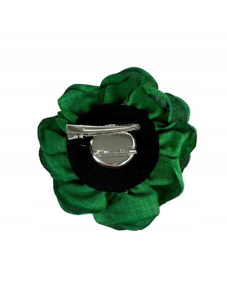 KWIAT Z MATERIAŁU BROSZKA PRZYPINKA PREZENT LOLITA ACCCESSORIES 9-10 CM
